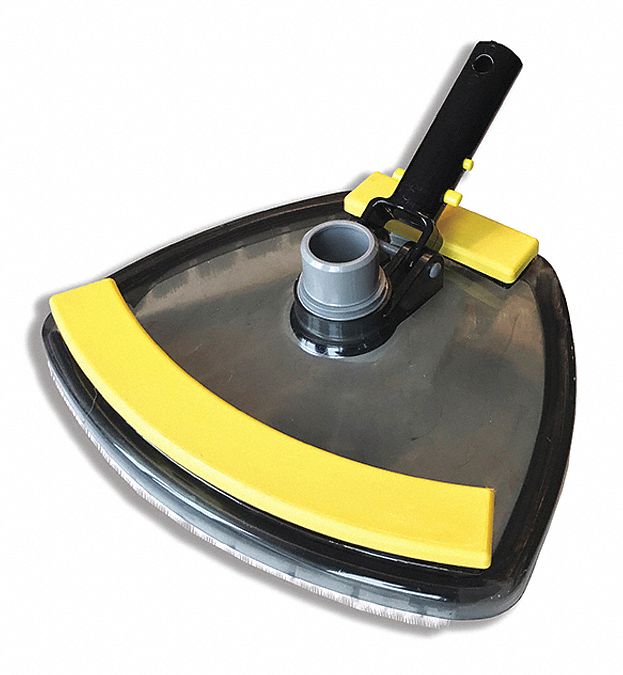 JED POOL TOOLS EZ Clip Handle Pool Vacuum, Black/Yellow 479M7530179