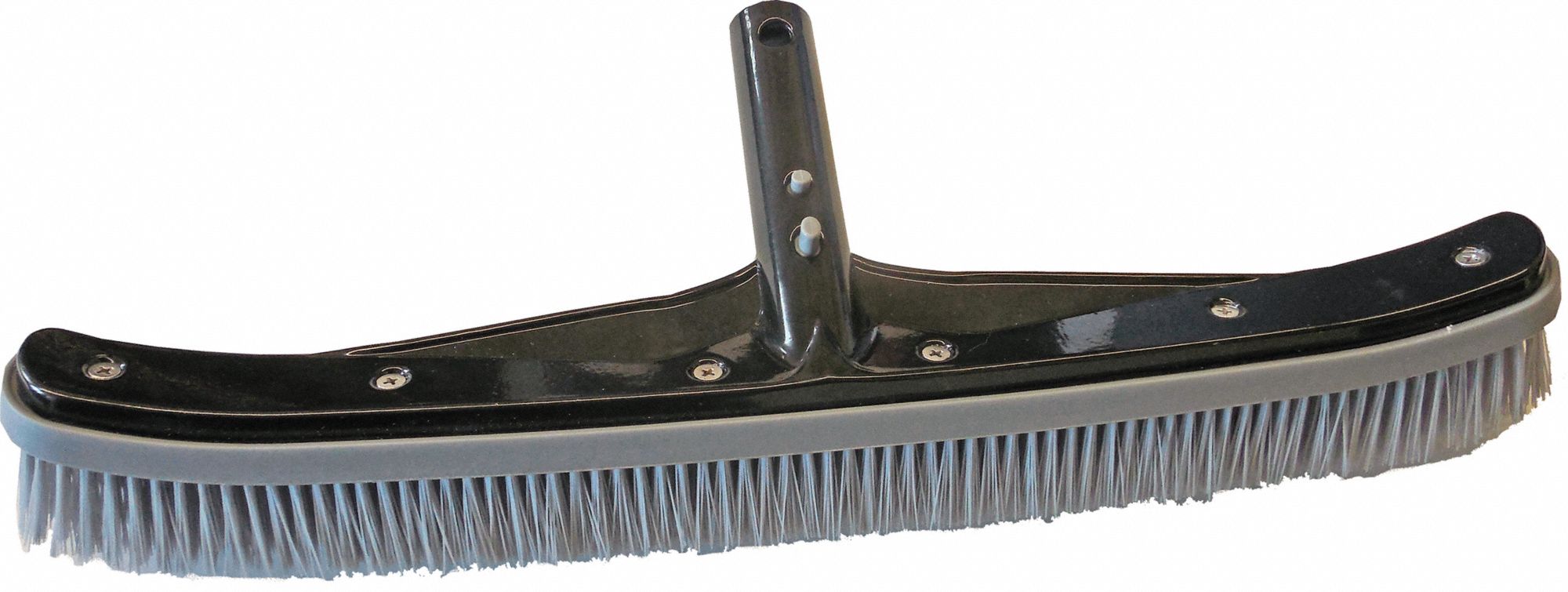 Wall Brush 6.13 in L Black Gray