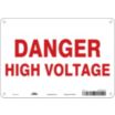 Danger High Voltage Signs