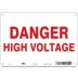 Danger High Voltage Signs