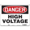 Danger: High Voltage Signs