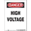 Danger: High Voltage Signs