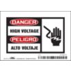 Danger/Peligro: High Voltage/Alto Voltaje Signs