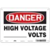 Danger: High Voltage _____Volts Signs