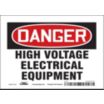 Danger: High Voltage Electrical Equipment Signs