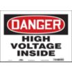 Danger: High Voltage Inside Signs