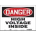 Danger: High Voltage Inside Signs