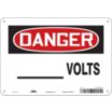 Danger: ___ Volts Signs