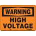 Warning: High Voltage Signs