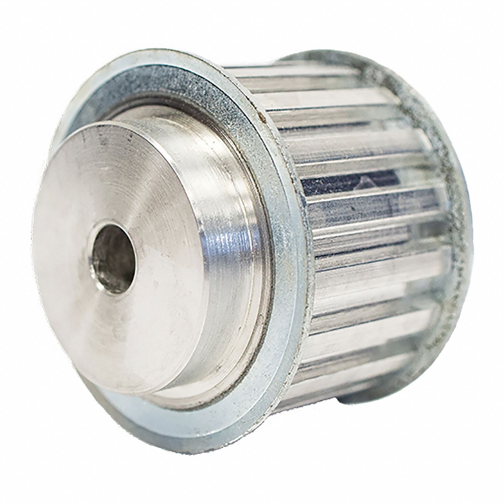 DAYTON Timing Pulley: Trapezoidal, Plain, For T10 Timing Belt Section, For 32 mm Belt Wd, 18 Teeth (MPN 47T10/18-2). Key specifications — Brand: DAYTON; Tooth Profile: Trapezoidal; Finish: Plain.