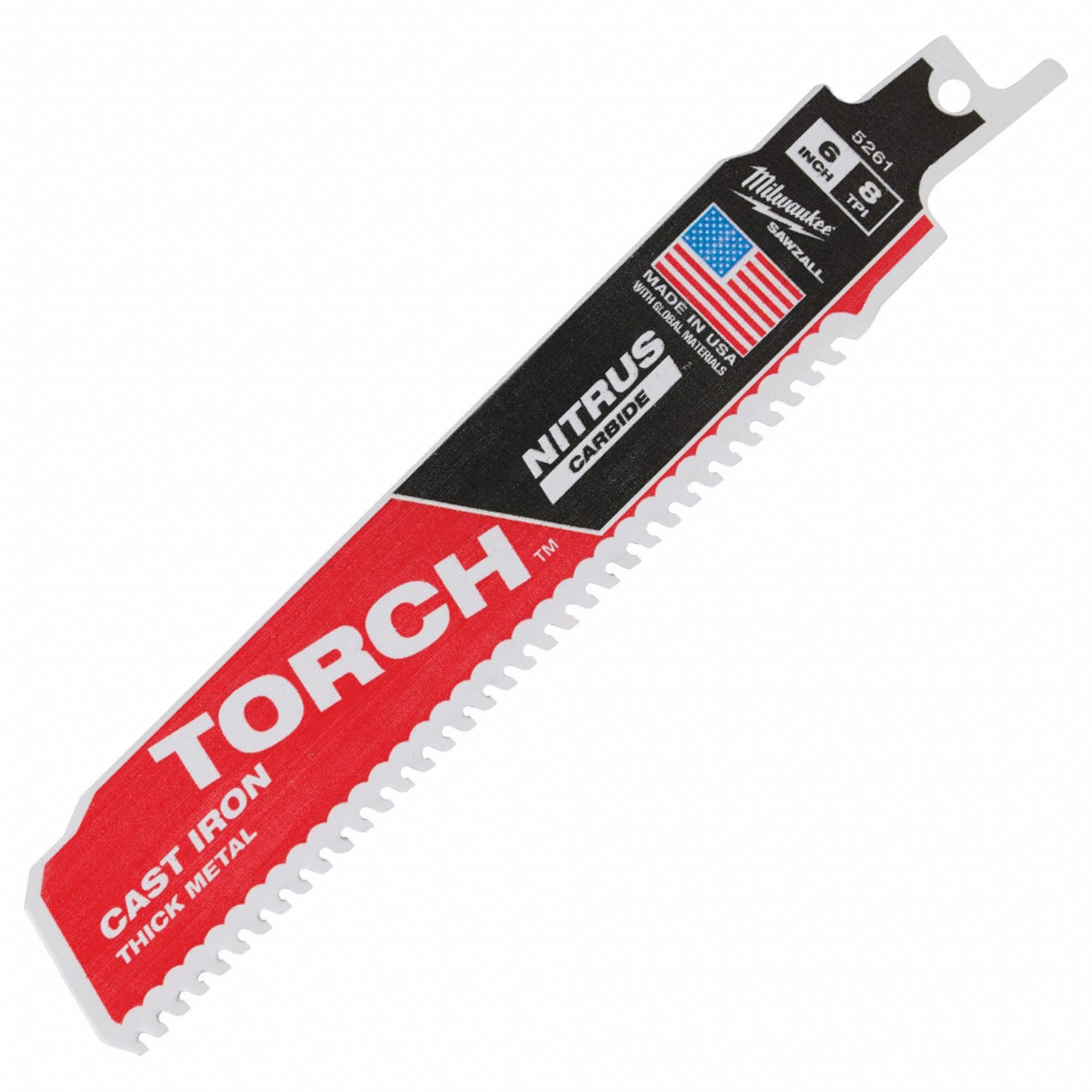 6 7 TPI Torch Cast Iron Nitrus Carb 3PK