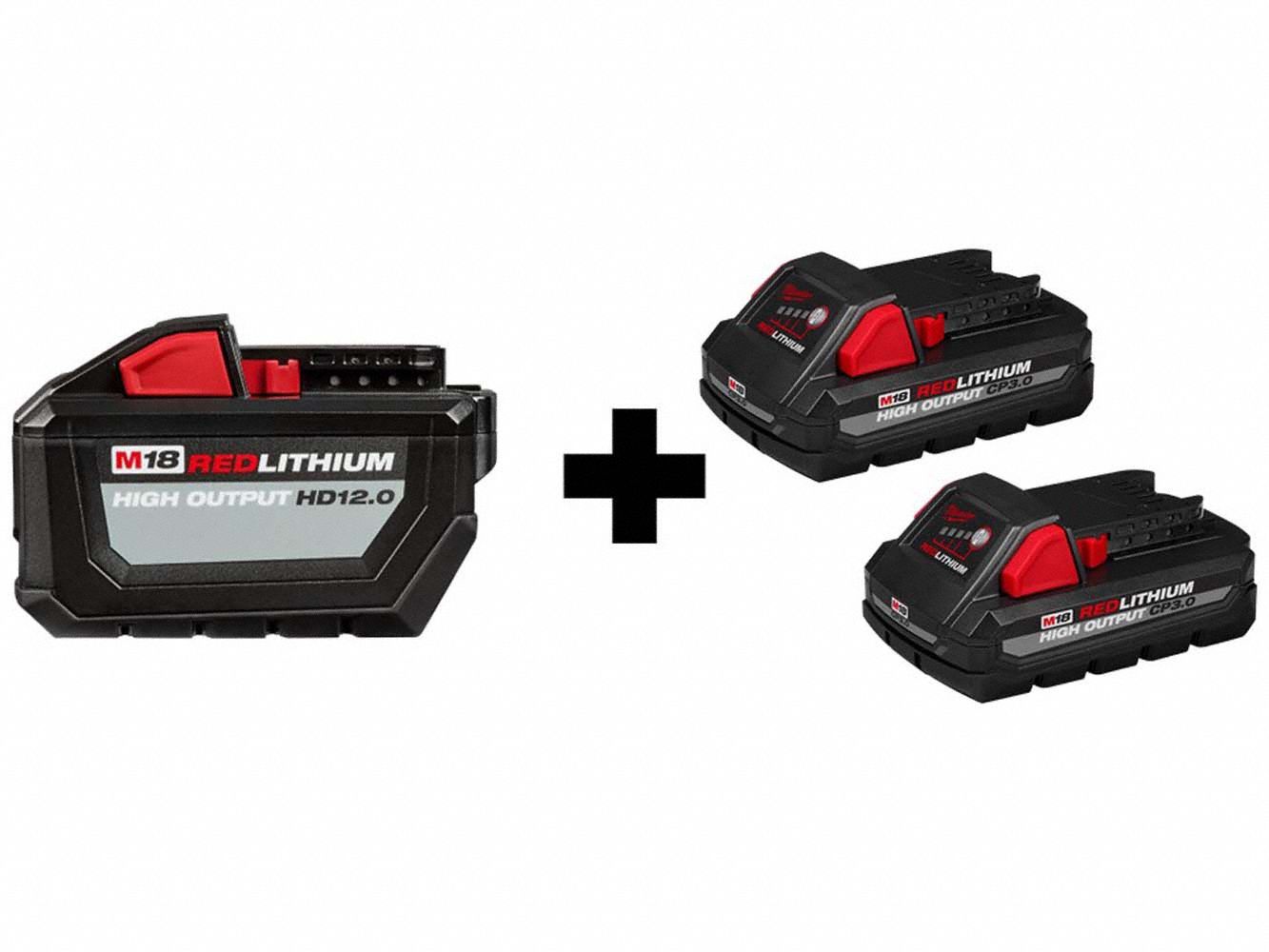 Hd12 0 battery pack cp3 0 battery 2pk grainger