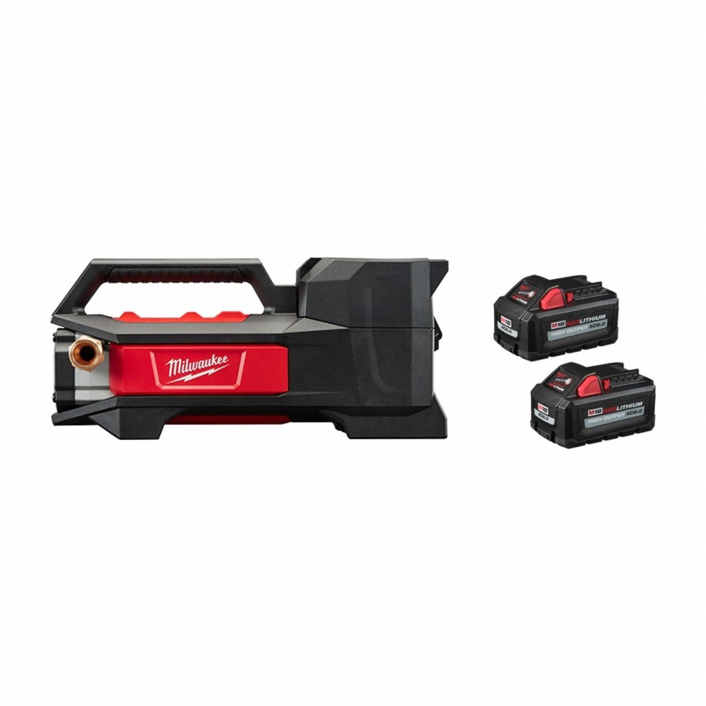 M18 HO XC6.0 Battery 2Pk + Transfer Pump