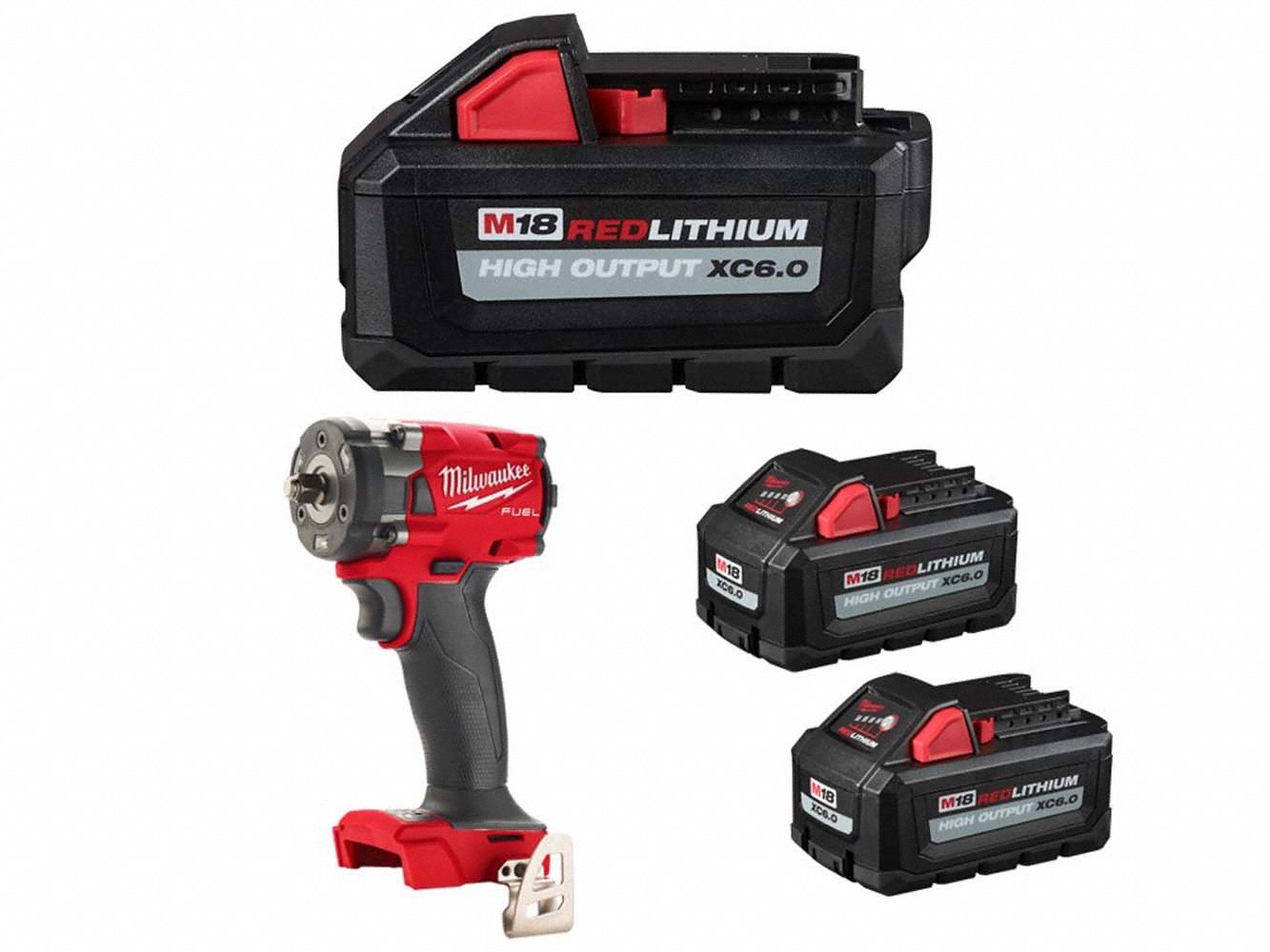 M18 6.0 Battery, M18 Impact Wrench