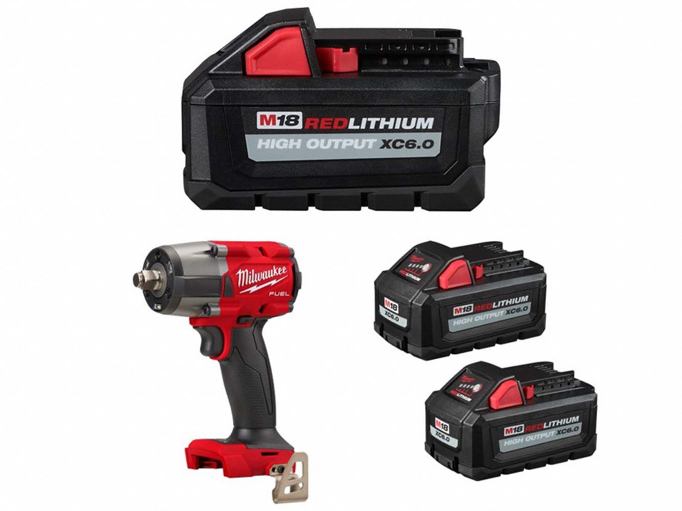 M18 6.0 Battery, M18 Impact Wrench