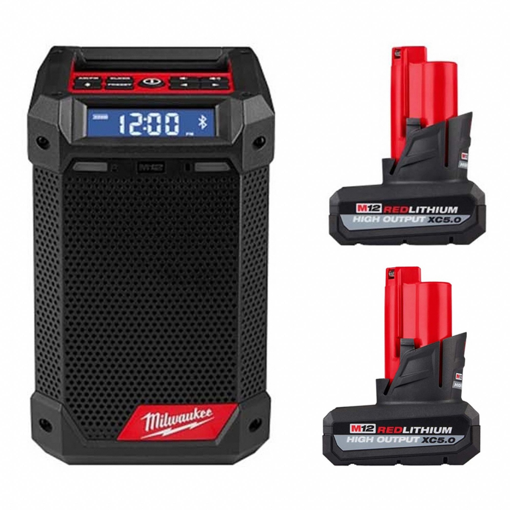 M12 XC5.0 Battery(2) + M12 Radio/Charger