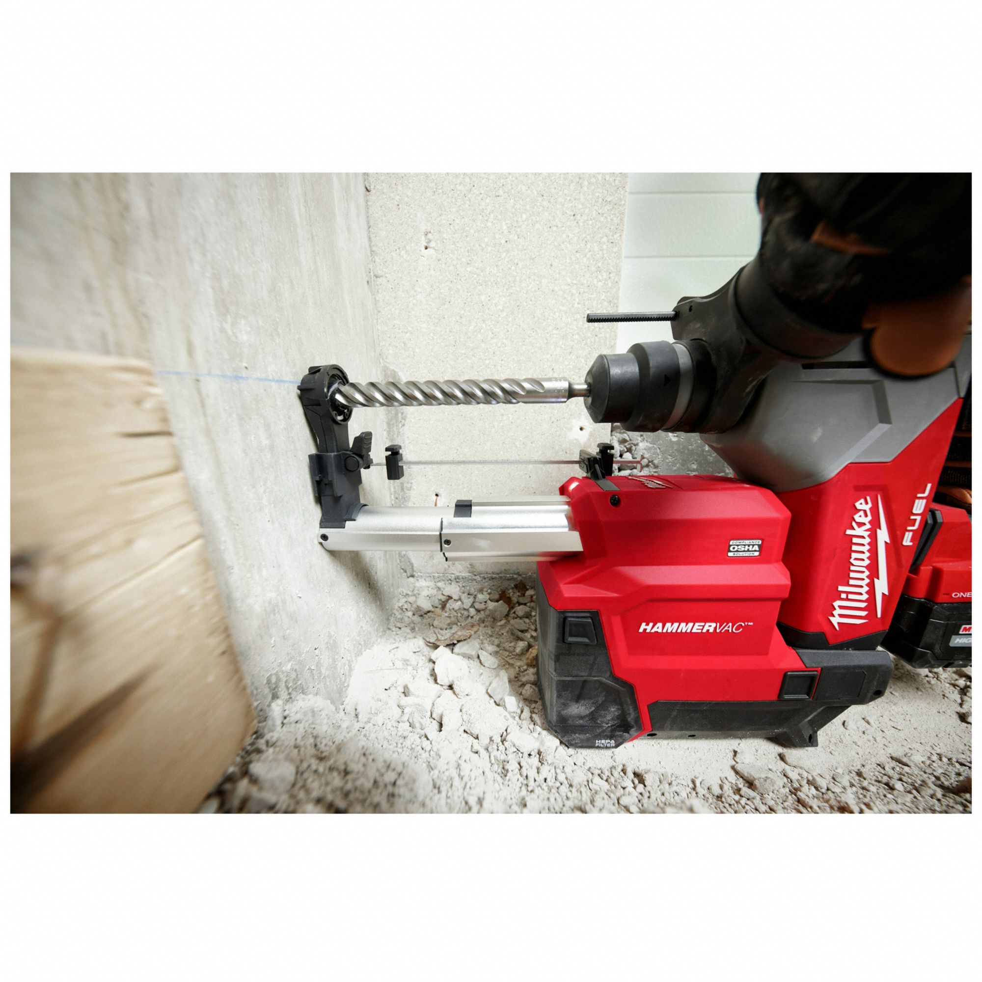 MILWAUKEE Rotary Hammer Drill Bit Set, 4 in L Flute 798HJ248207662