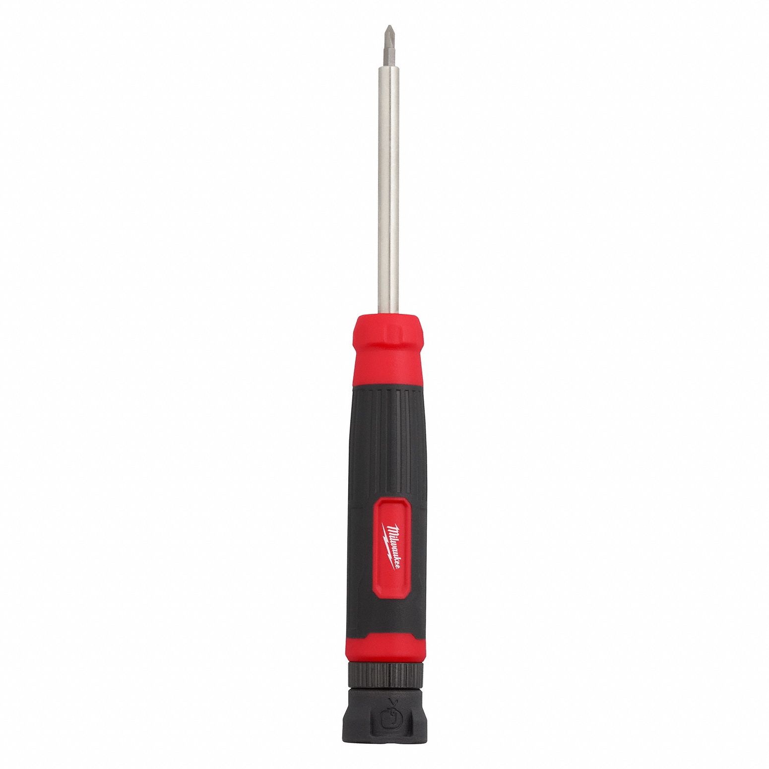 MULTI-BIT SCREWDRIVER,STEEL,8 IN L