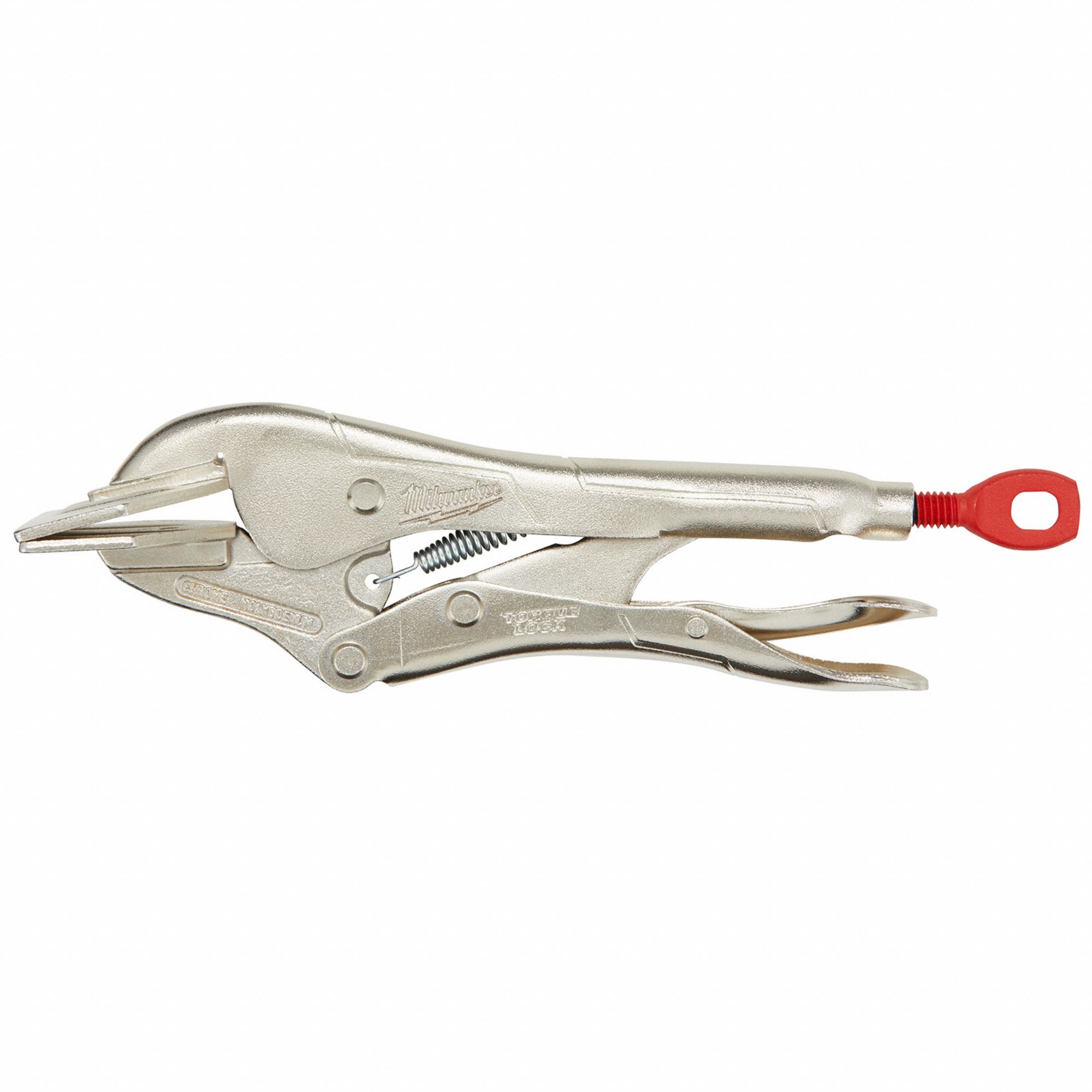 Hand Seamer: 3 in Jaw Wd, 1 1/2 in Jaw Dp, 1/4 in Increments, Plain Grip