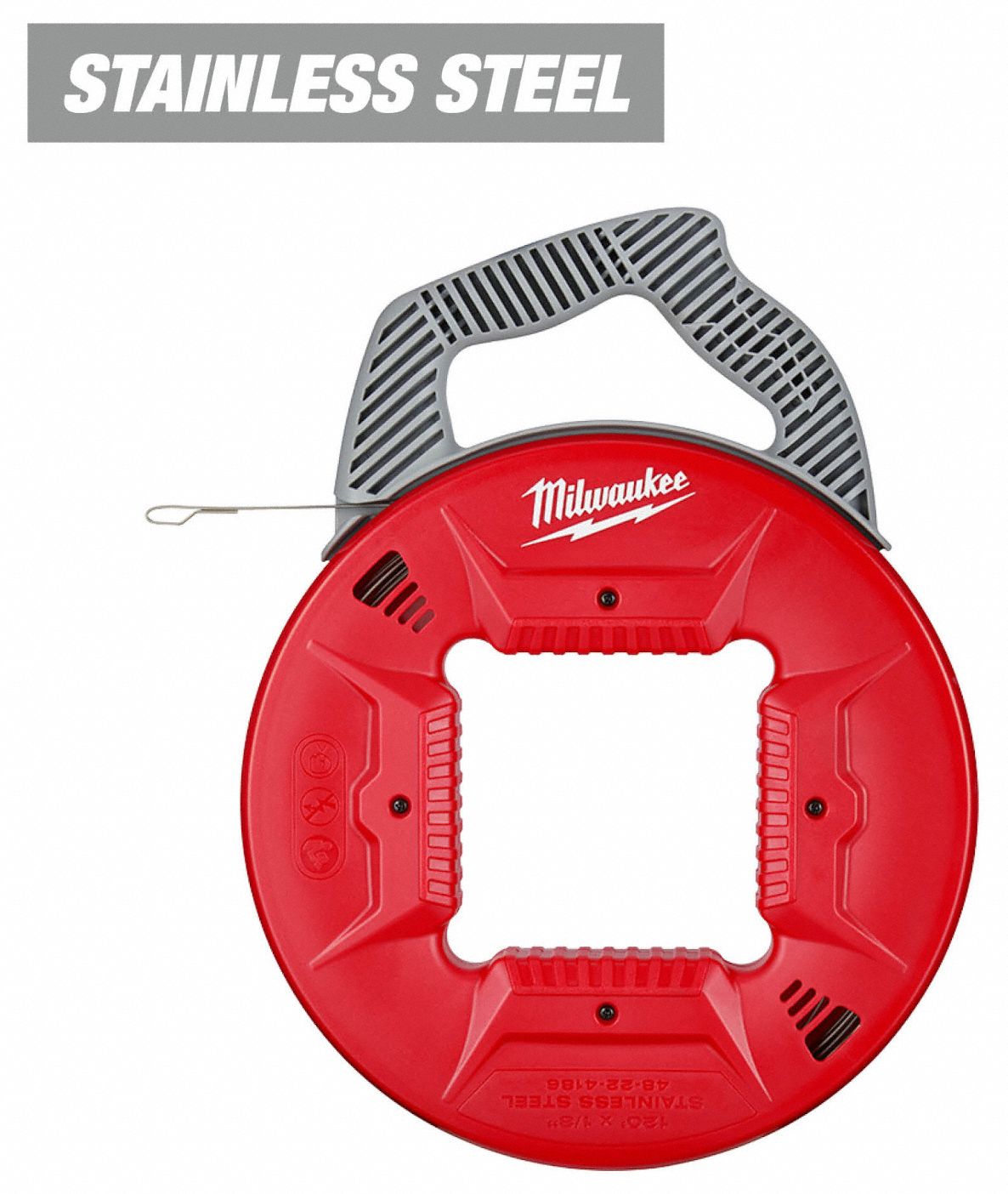 MILWAUKEE, 240 ft Lg, 48224188, Fish Tape 794HR648224188 Grainger