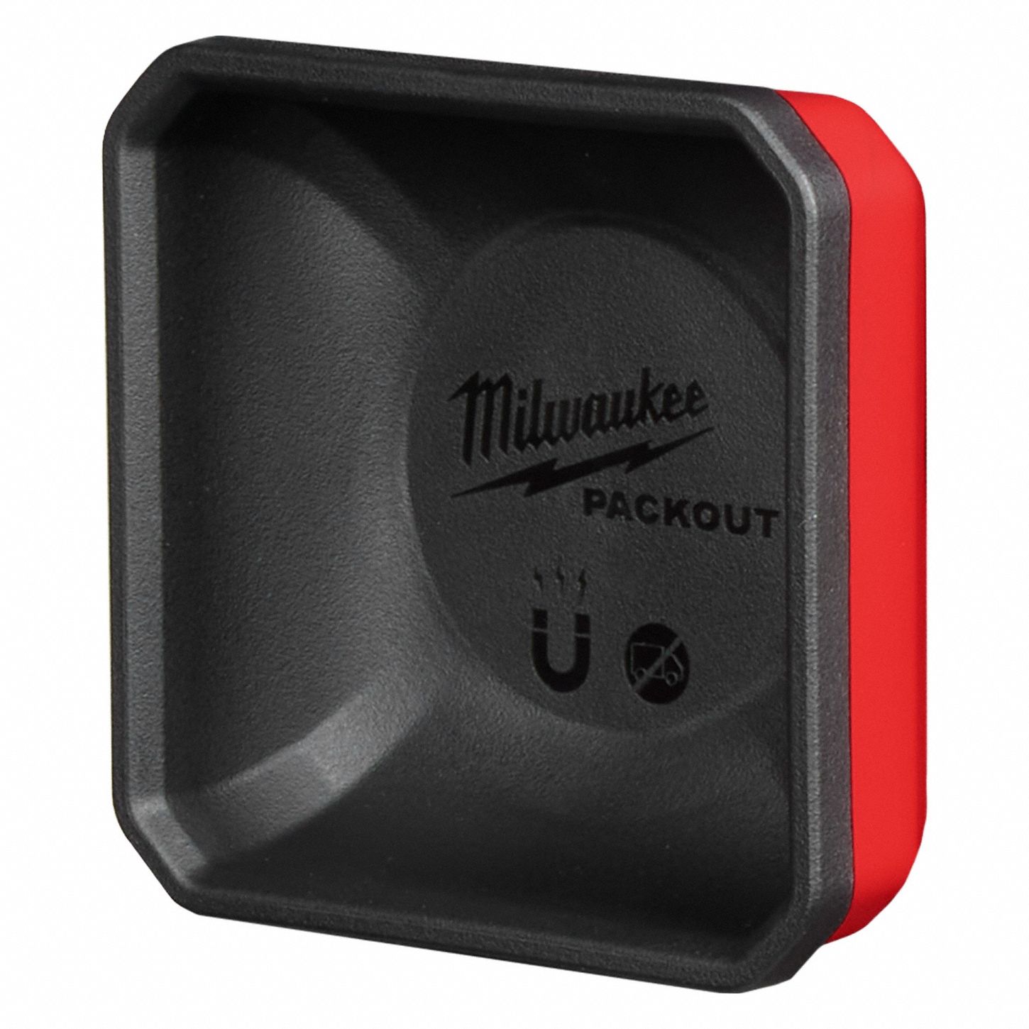 MILWAUKEE PACKOUT, 4 in W x 2 in H x 4 in L, Plastic, Magnetic Bin ...
