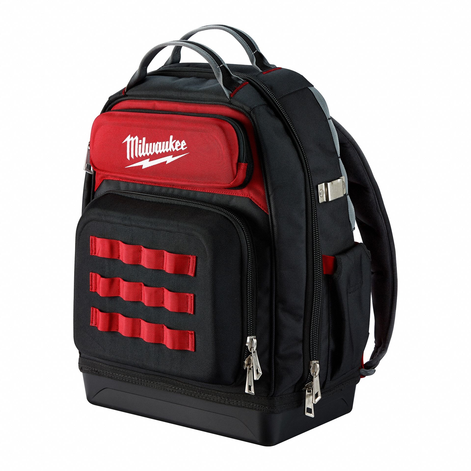MILWAUKEE, 2 Outside Pockets, 46 Inside Pockets, Tool Backpack  