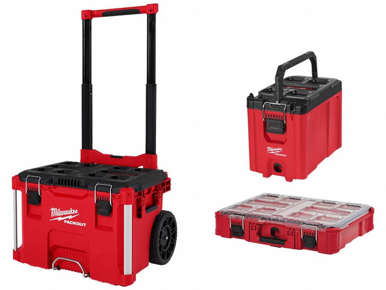 Milwaukee PACKOUT Rolling Storage & Tool Boxes