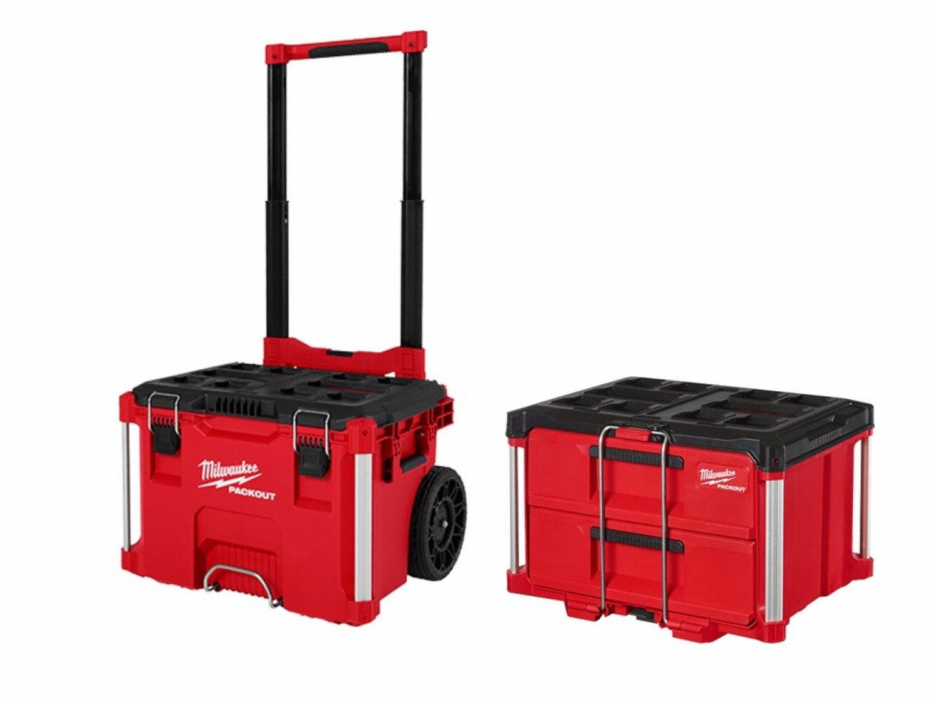 PACKOUT Rolling Tool Box + 2-Drawer Box