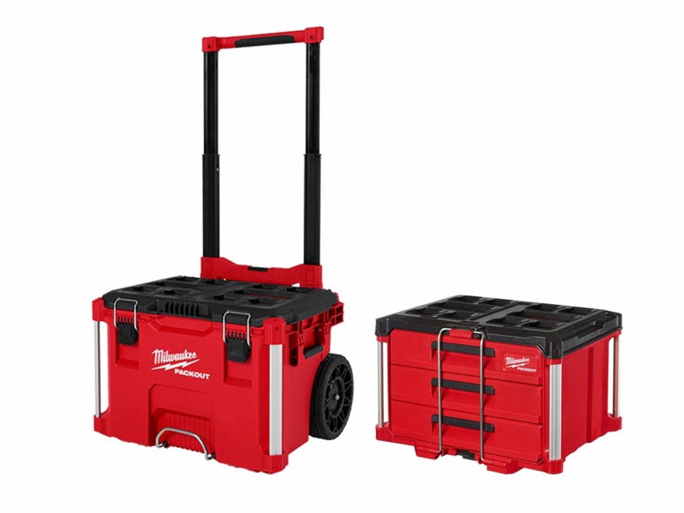 PACKOUT Rolling Tool Box + 3-Drawer Box