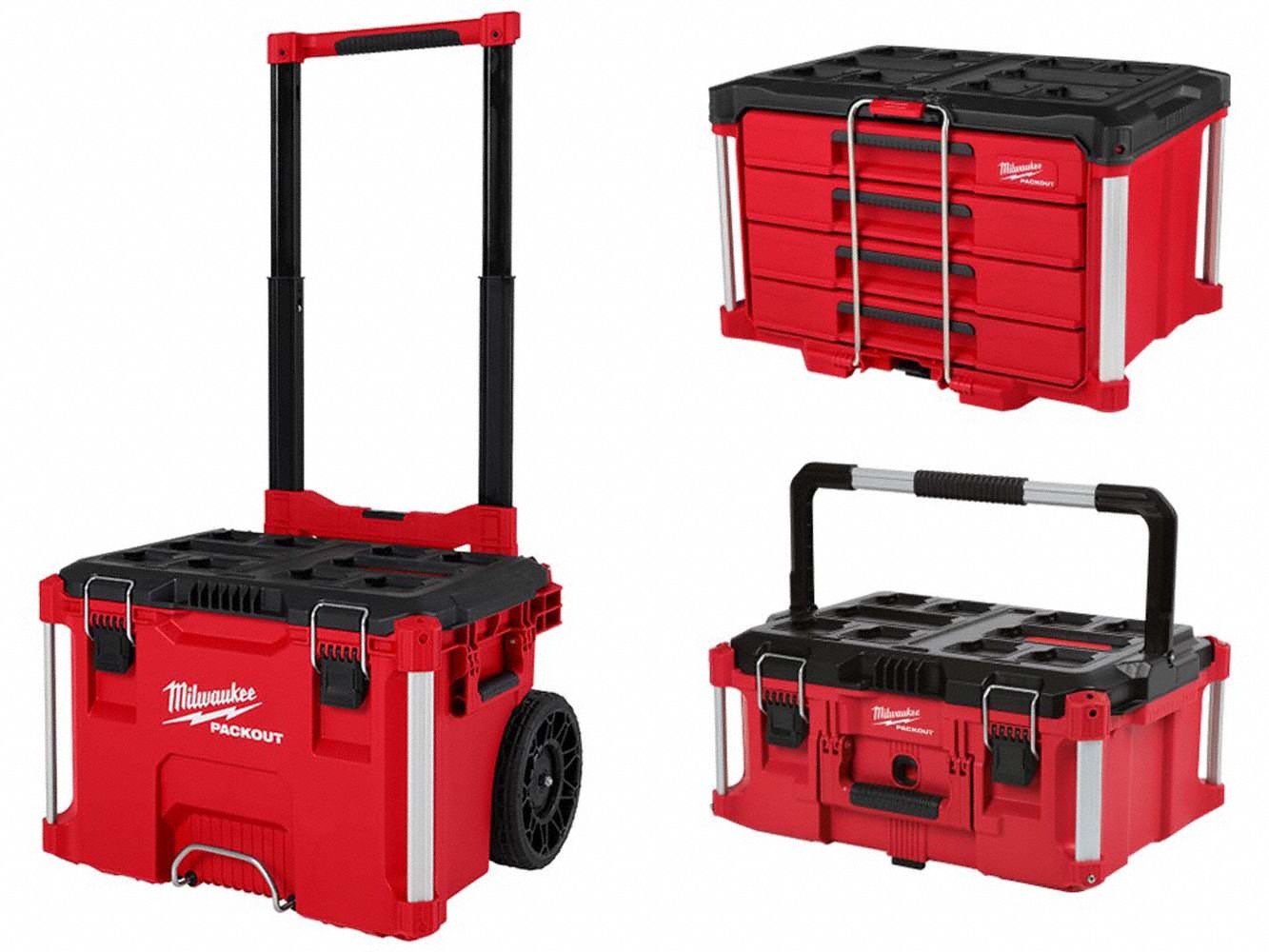 Rolling Tool Box, 4Drawer BoxLg.Tool Box