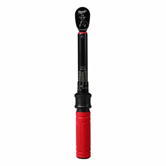 MILWAUKEE, Inch-Pound, 1/4 in Drive Size, Torque Wrench - 403TK8|48-22 ...