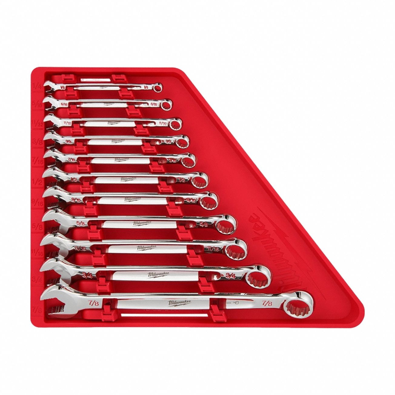 SAE COMBINATION WRENCH SET,11PC