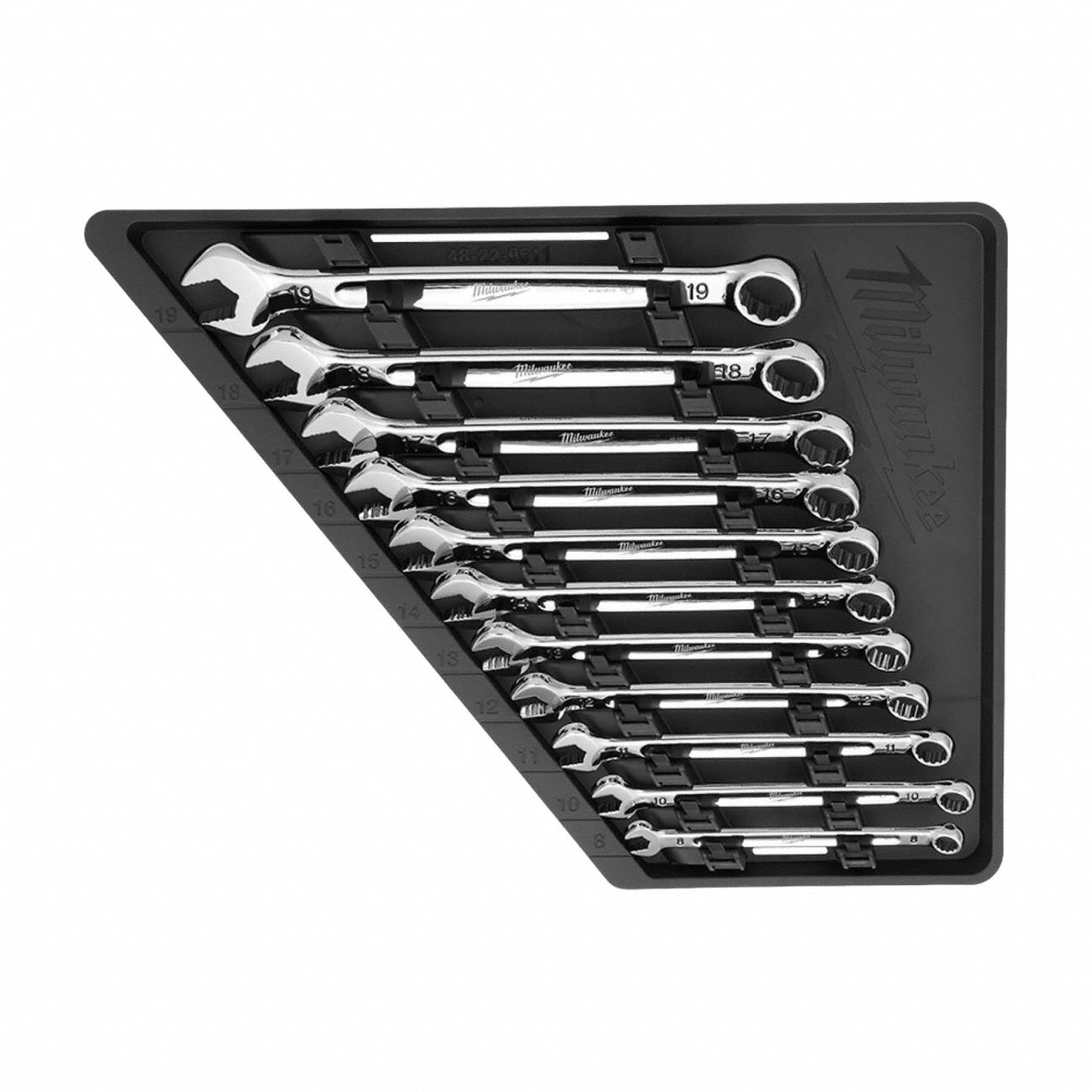 METRIC COMBINATION WRENCH SET,11PC