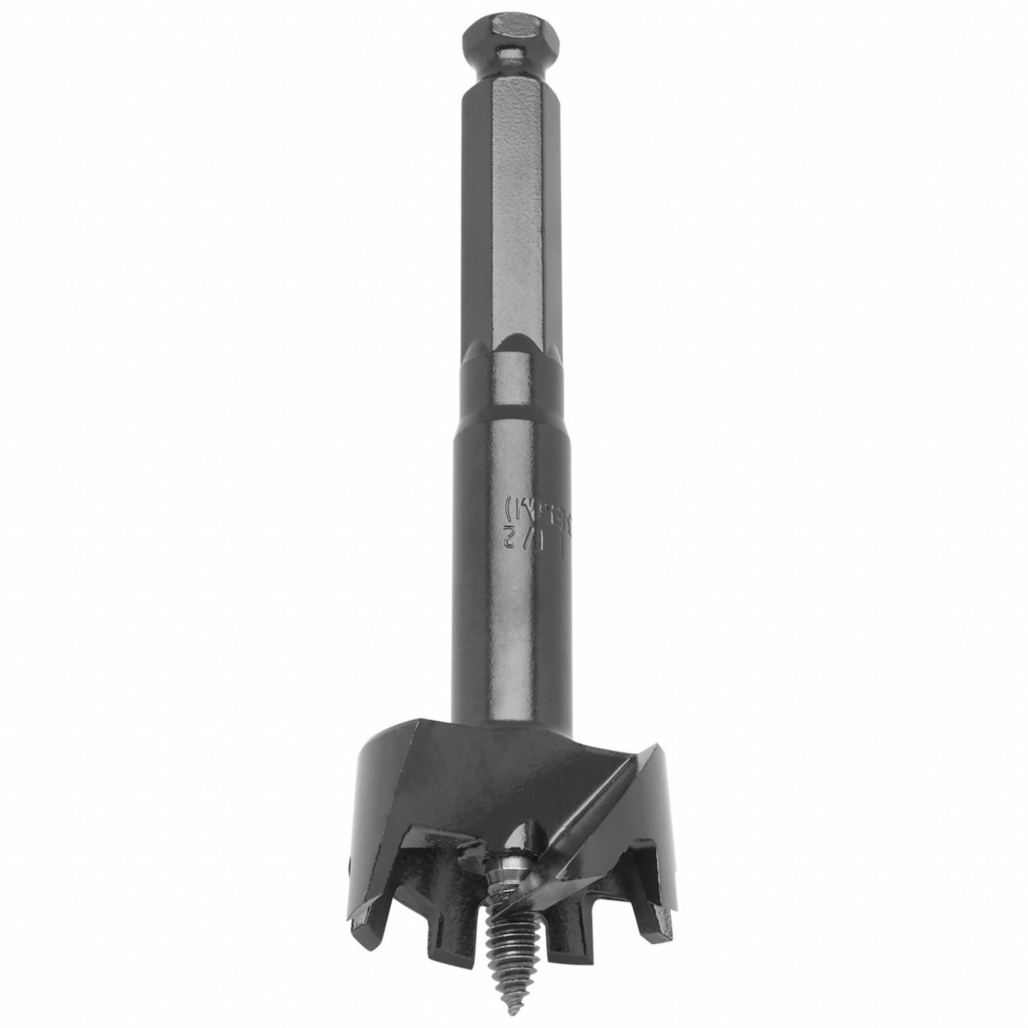 MILWAUKEE, 1 1/2 in Drill Bit Size, Hex, Self Feed Drill Bit 4YE3448