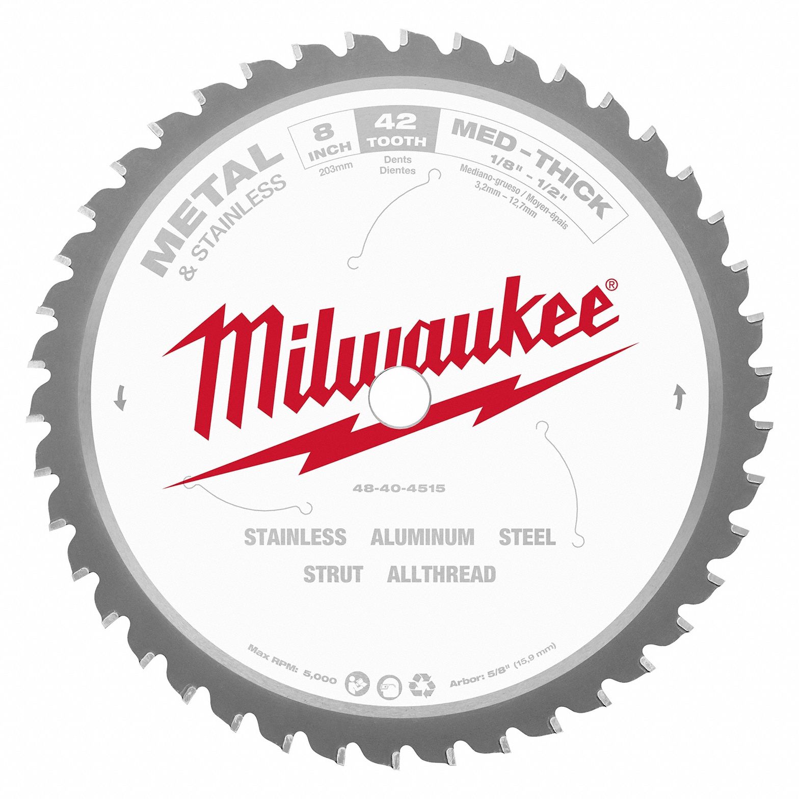 milwaukee 5 3 8 circular saw blade