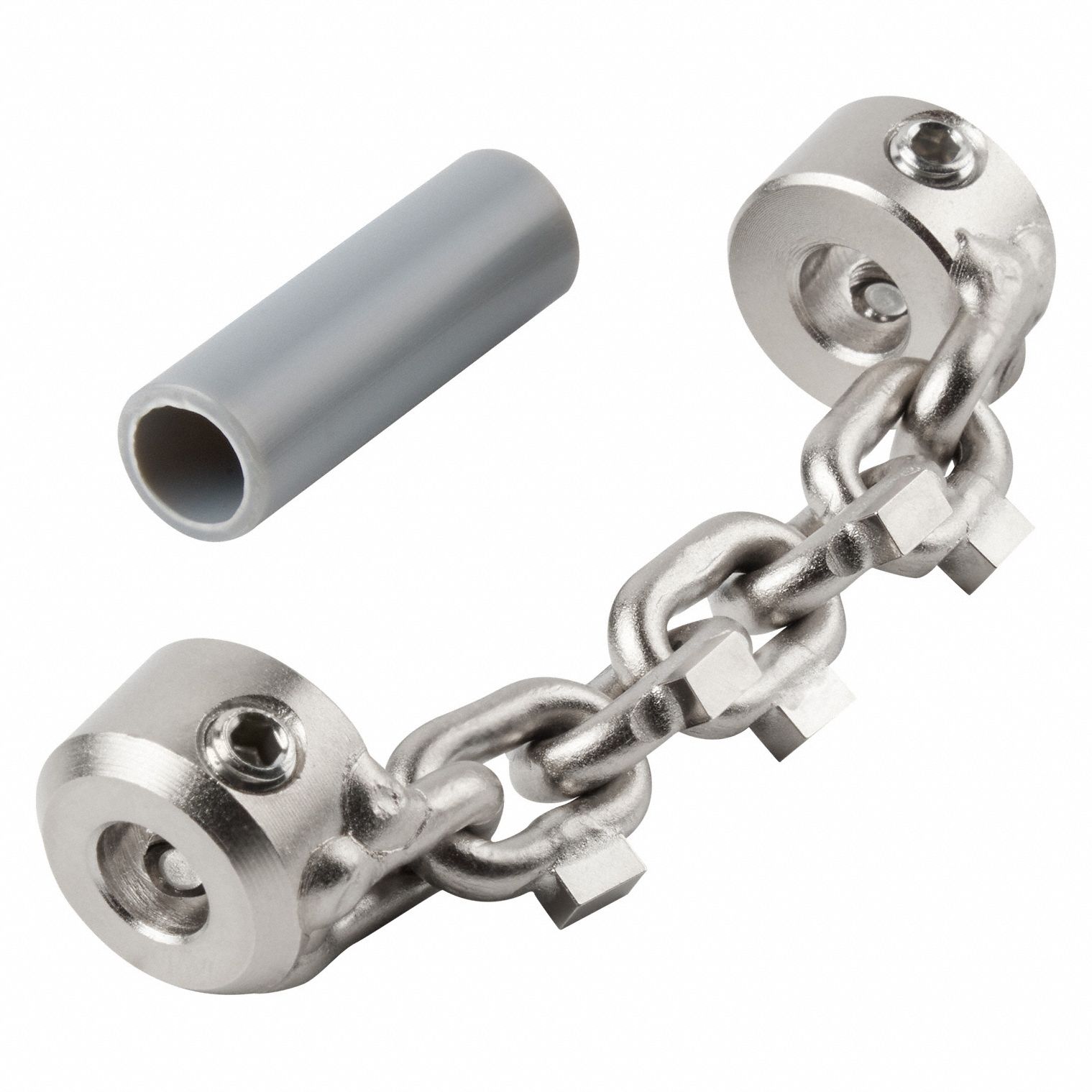 Chain Knocker: 5/16 in Connection, 1 1/2 in Max. Pipe Dia., 3 1/2 in Lg.