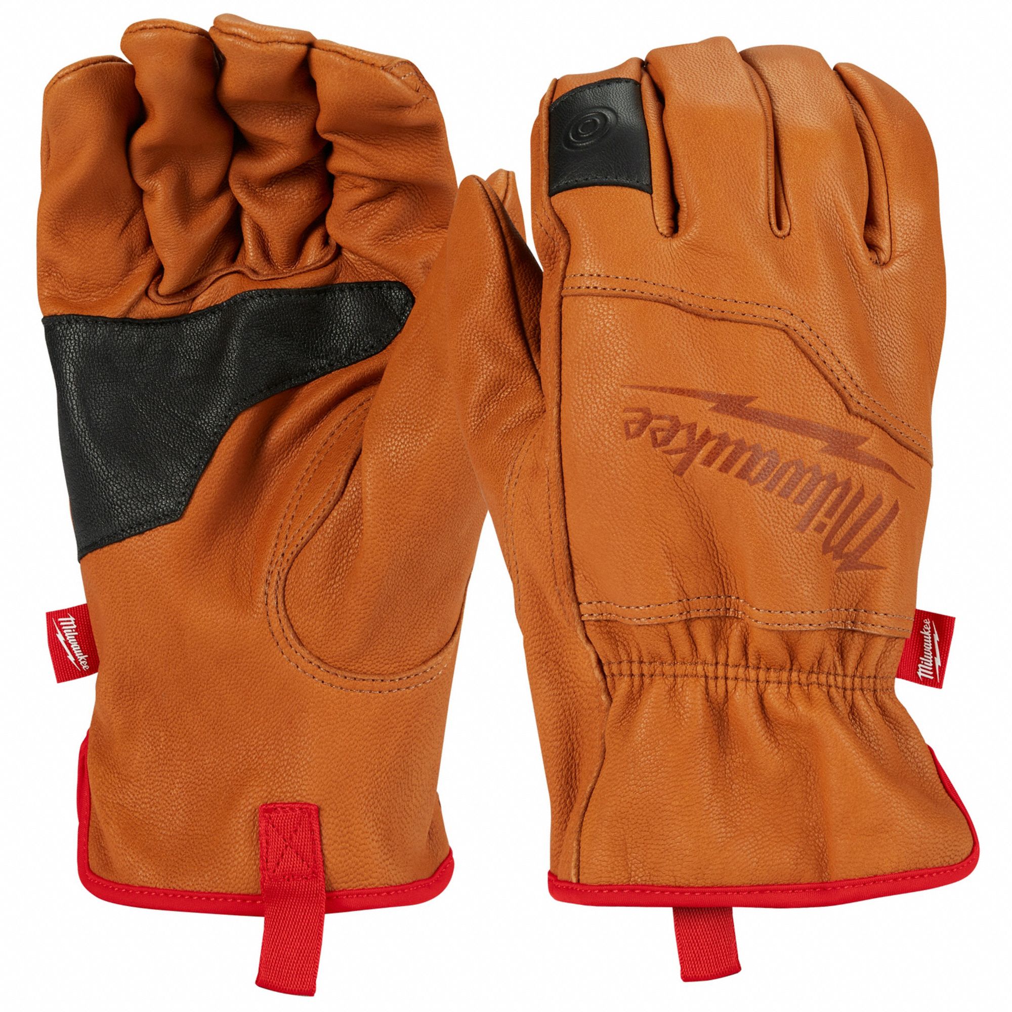 Goatskin Leather Work Gloves, S, PR