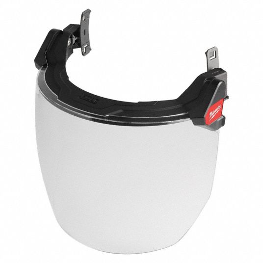 MILWAUKEE, Clear, AntiFog /AntiScratch, Face Shield Lens 804H8348