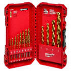 JOBBER LENGTH DRILL SET, ½ IN SMALLEST DRILL BIT, 1/16 IN LARGEST DRILL BIT SIZE