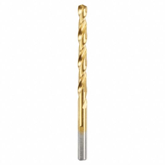 MILWAUKEE, 15/64 in Drill Bit Size, 2 5/8 in Flute Lg, Hex Shank Drill ...