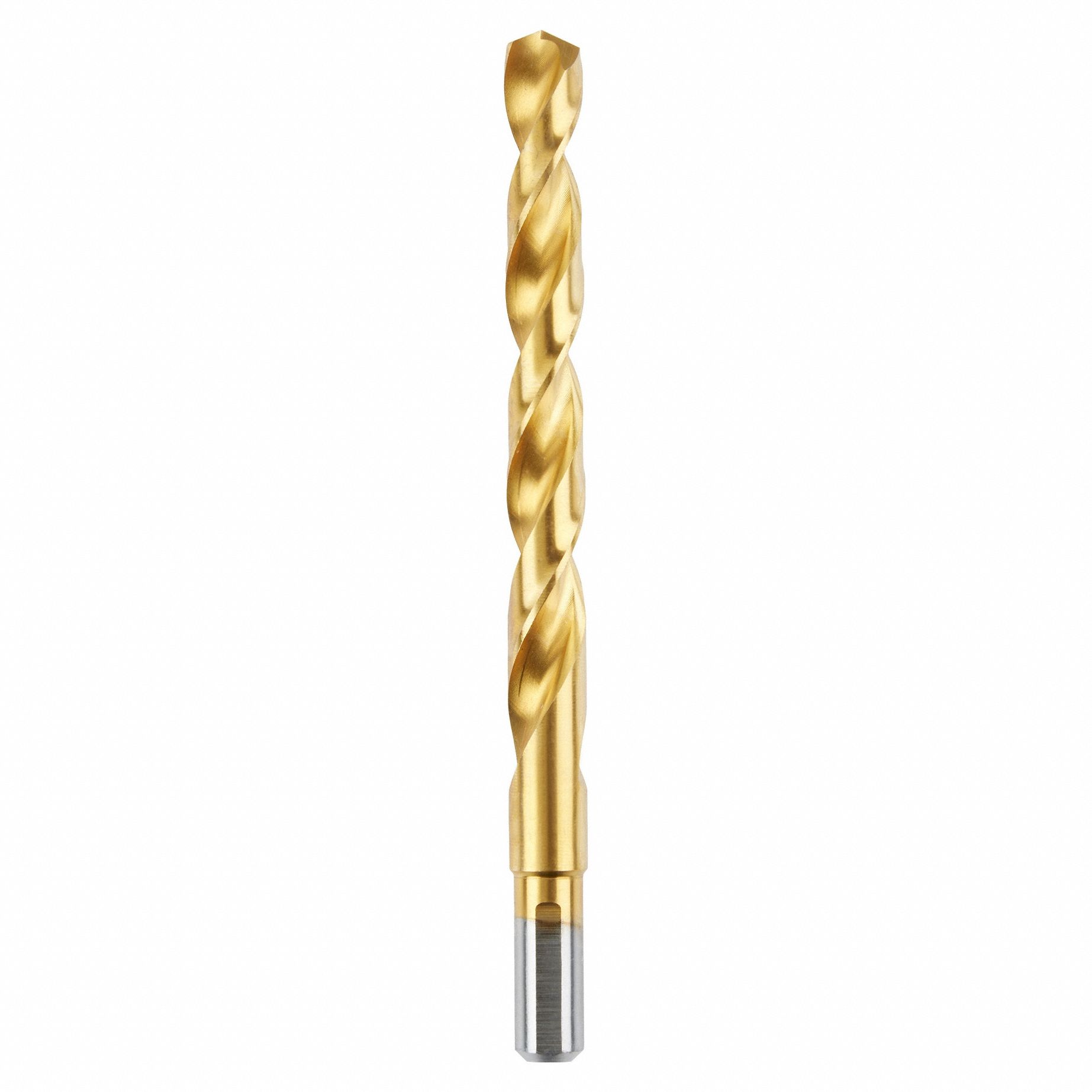 HEX SHANK DRILL BIT, 27/64 IN DRILL BIT SIZE, 3 15/16 IN FLUTE L, 5⅜ IN L