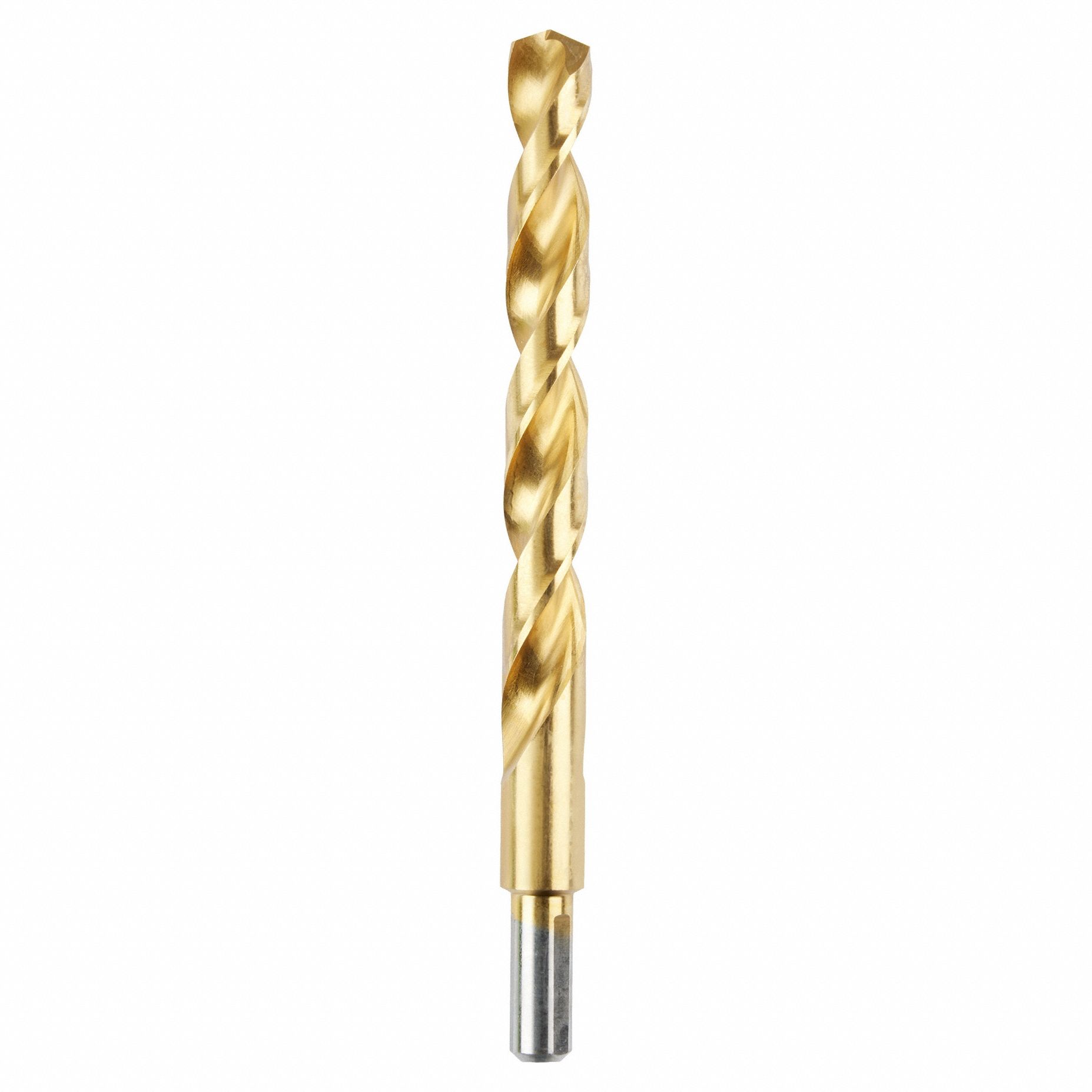 HEX SHANK DRILL BIT, ½ IN DRILL BIT SIZE, 4½ IN FLUTE L, 6 IN L