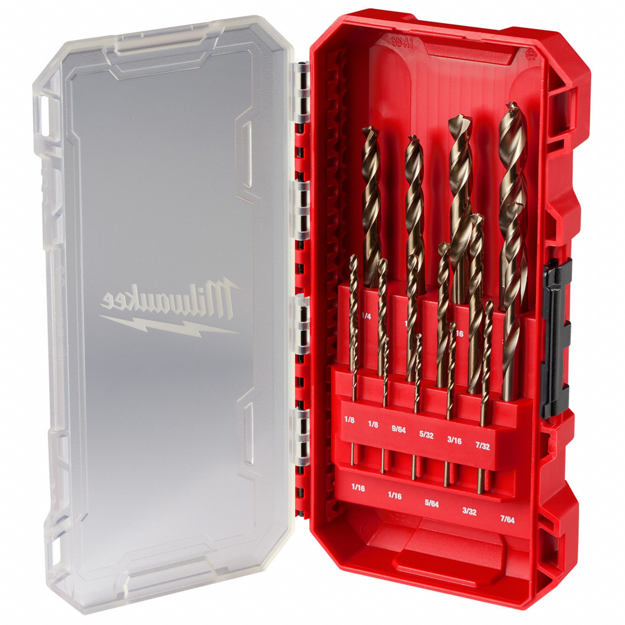DRILL BIT SET,PLASTIC,0.0625 IN BIT SZ