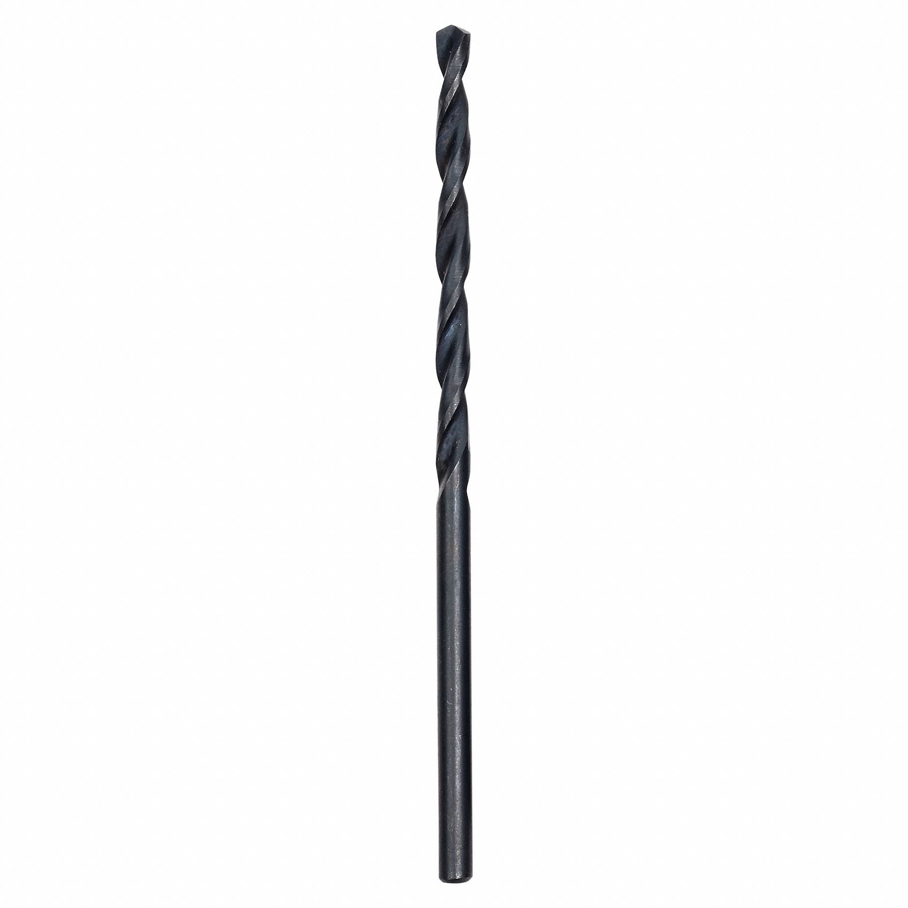 HEX SHANK DRILL BIT, 3/32 IN DRILL BIT SIZE, 1¼ IN FLUTE L, 2¼ IN LENGTH, 2 PK