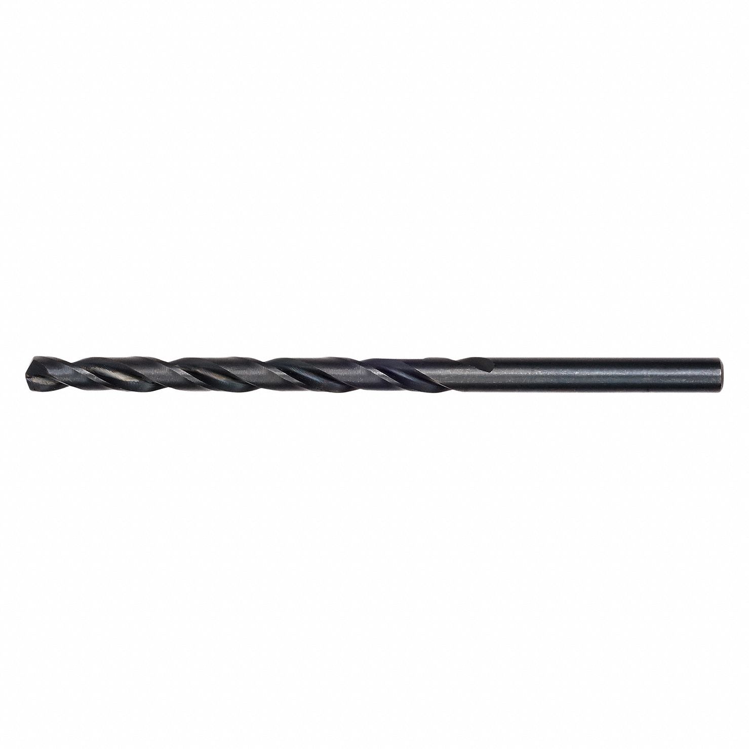 MILWAUKEE, 3/16 in Drill Bit Size, 2 5/16 in Flute Lg, Hex Shank Drill ...