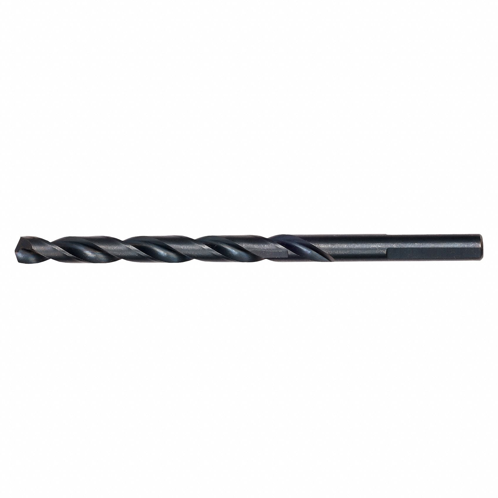 HEX SHANK DRILL BIT, ¼ IN DRILL BIT SIZE, 2¾ IN FLUTE L, 4 IN L