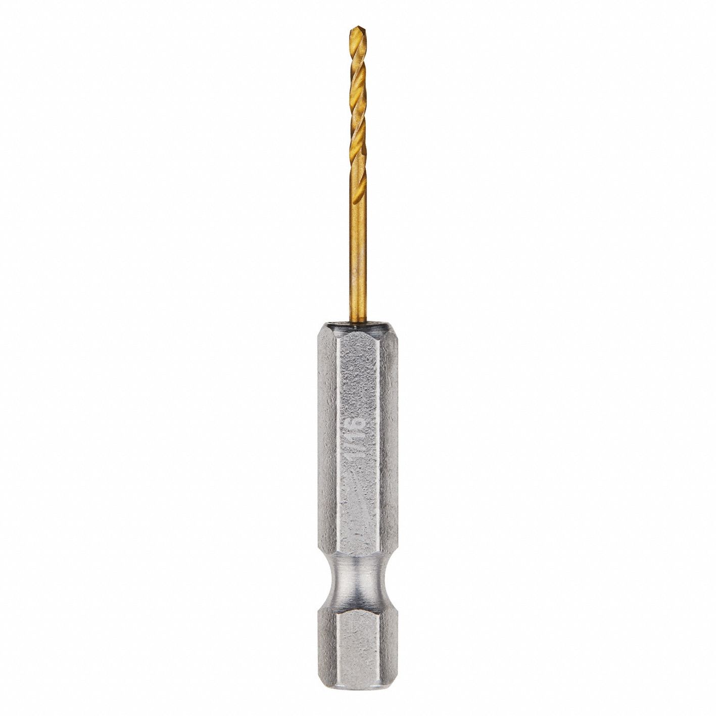 MILWAUKEE HEX SHANK DRILL BIT 1 16 IN DRILL BIT SIZE IN FLUTE