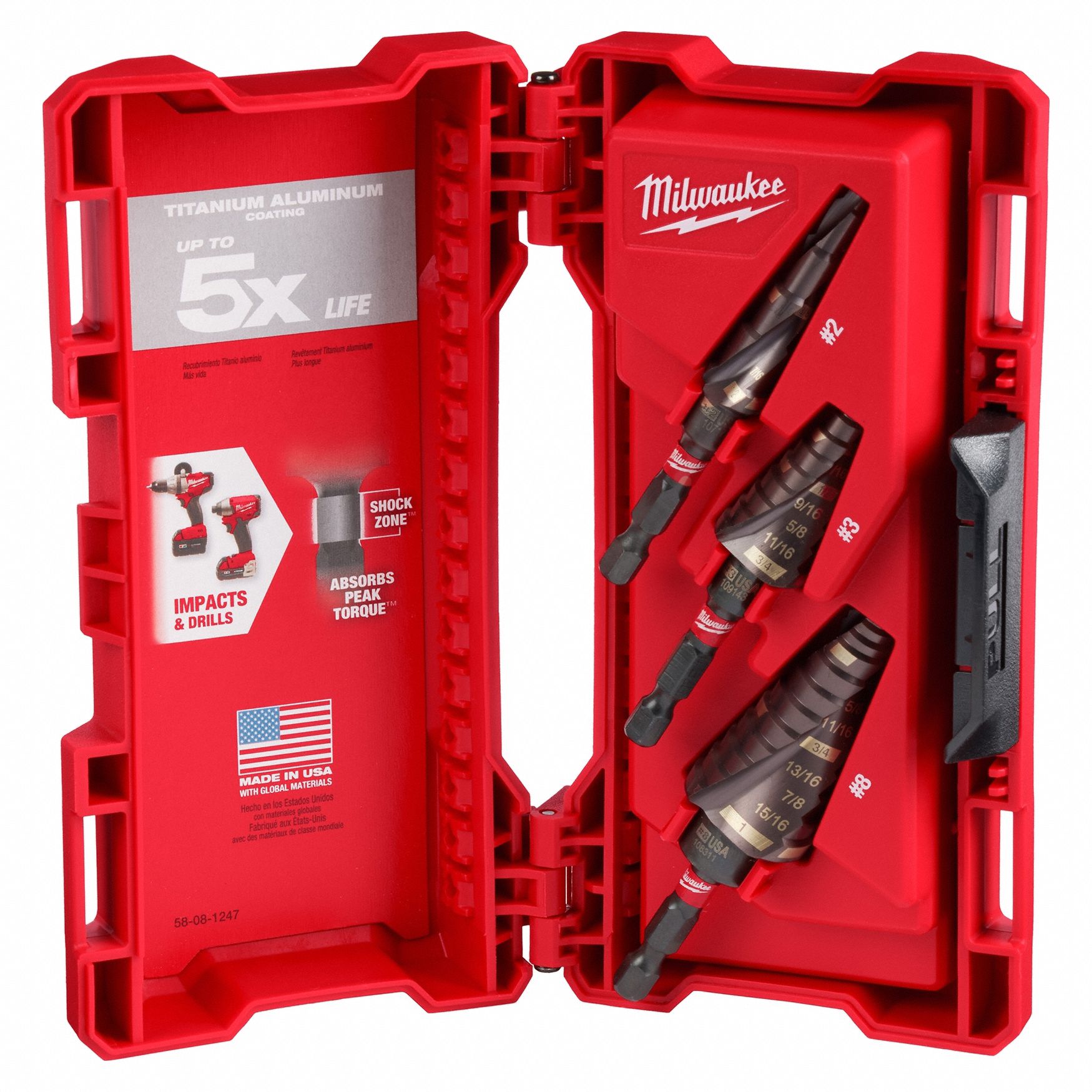 milwaukee-24-hole-sizes-1-8-in-to-1-in-step-drill-bit-set-492r90
