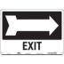Exit (Arrow) Signs