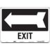 Exit (Arrow) Signs